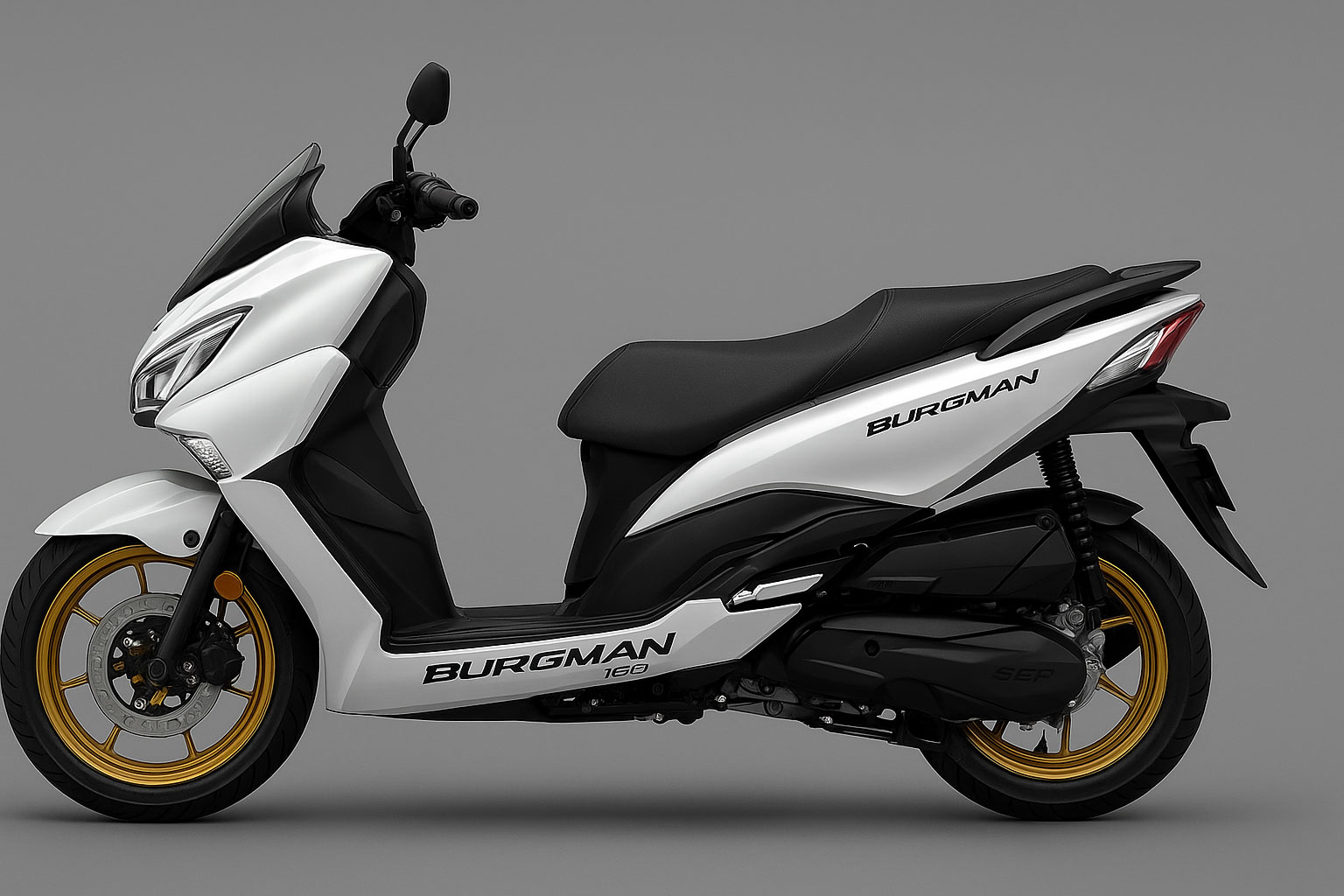 suzuki, pcx 150, nmax 155, Suzuki Burgman 150, Bakal Bikin Heboh, Suzuki Siap Bawa Kuda Hitam Untuk Tantang PCX dan NMAX