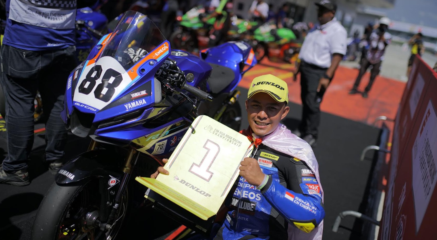 pembalap indonesia, asia road racing championship, yamaha racing indonesia (yri), pembalap yamaha indonesia, Candra Hermawan, Muhammad Fadhil Musyavi, Candra Hermawan Gacor! Dominasi Rookie Yamaha di ARRC Sepang Berbuah Double Podium