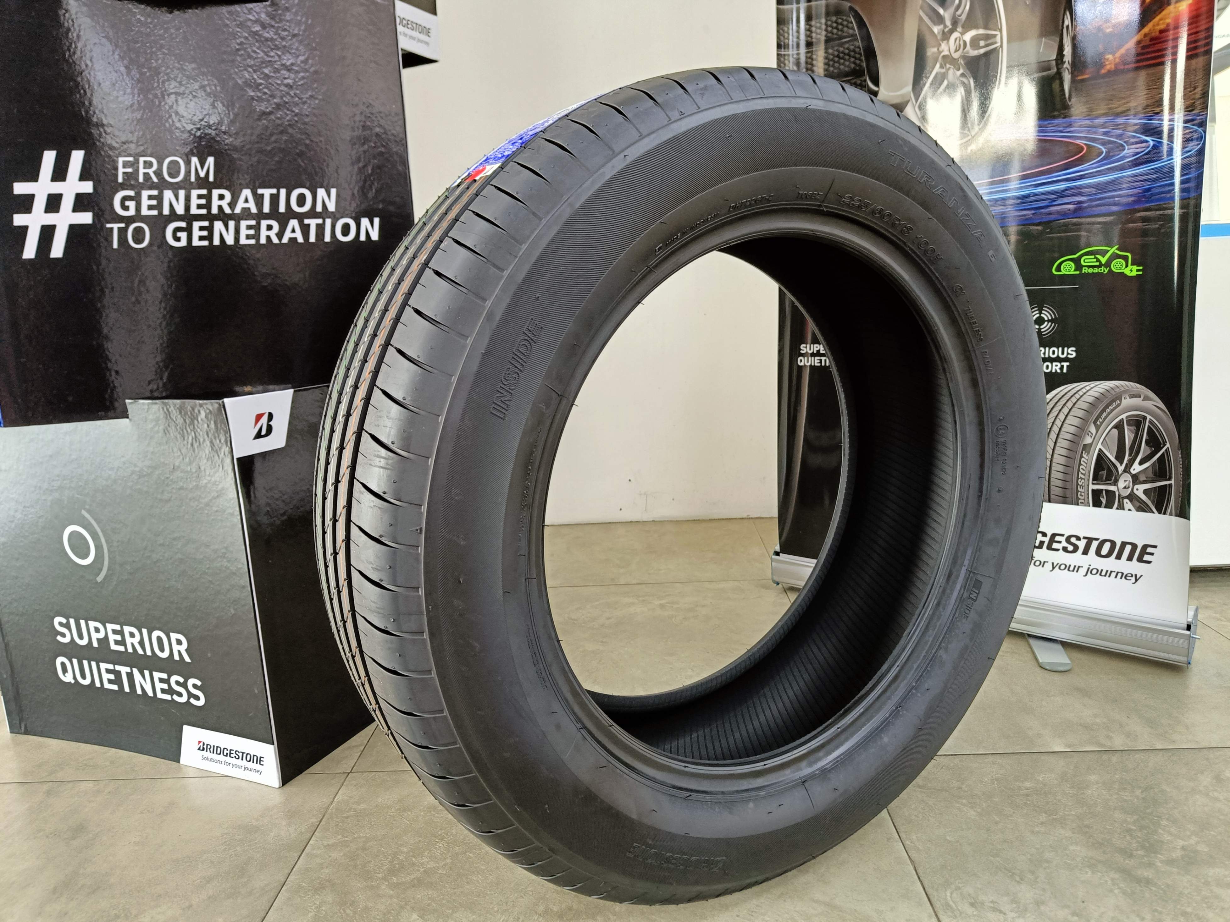 bridgestone, ban bridgestone, turanza, Turanza 6, Terkuak, Bridgestone Klaim Turanza 6 Lebih Lama Masa Pakainya dari T005A