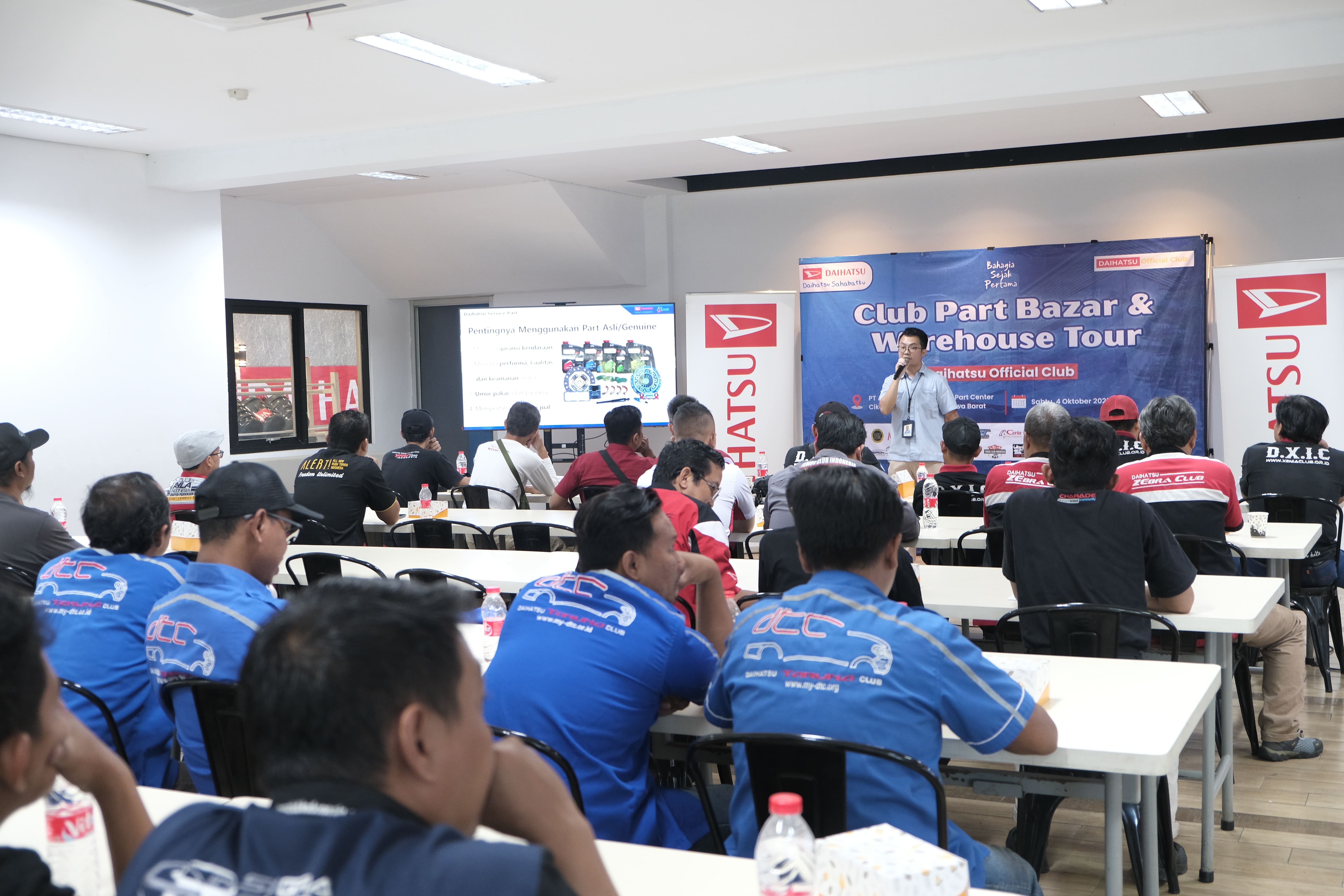 daihatsu, Astra Daihatsu Motor (ADM), Daihatsu Genuine Parts, Daihatsu value parts, ADM parts, Daihatsu Edukasi Puluhan Komunitas Cara Kenali 3 Suku Cadang Asli