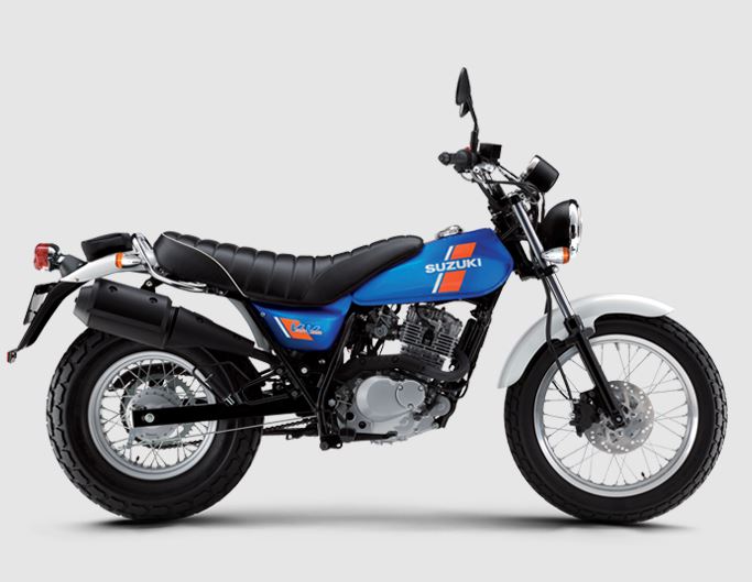 suzuki, motor legendaris, Suzuki VanVan, Japan Mobility Show 2025, Suzuki e-VanVan, Versi Listriknya Mau Meluncur, Intip Uniknya Motor Legendaris Suzuki VanVan