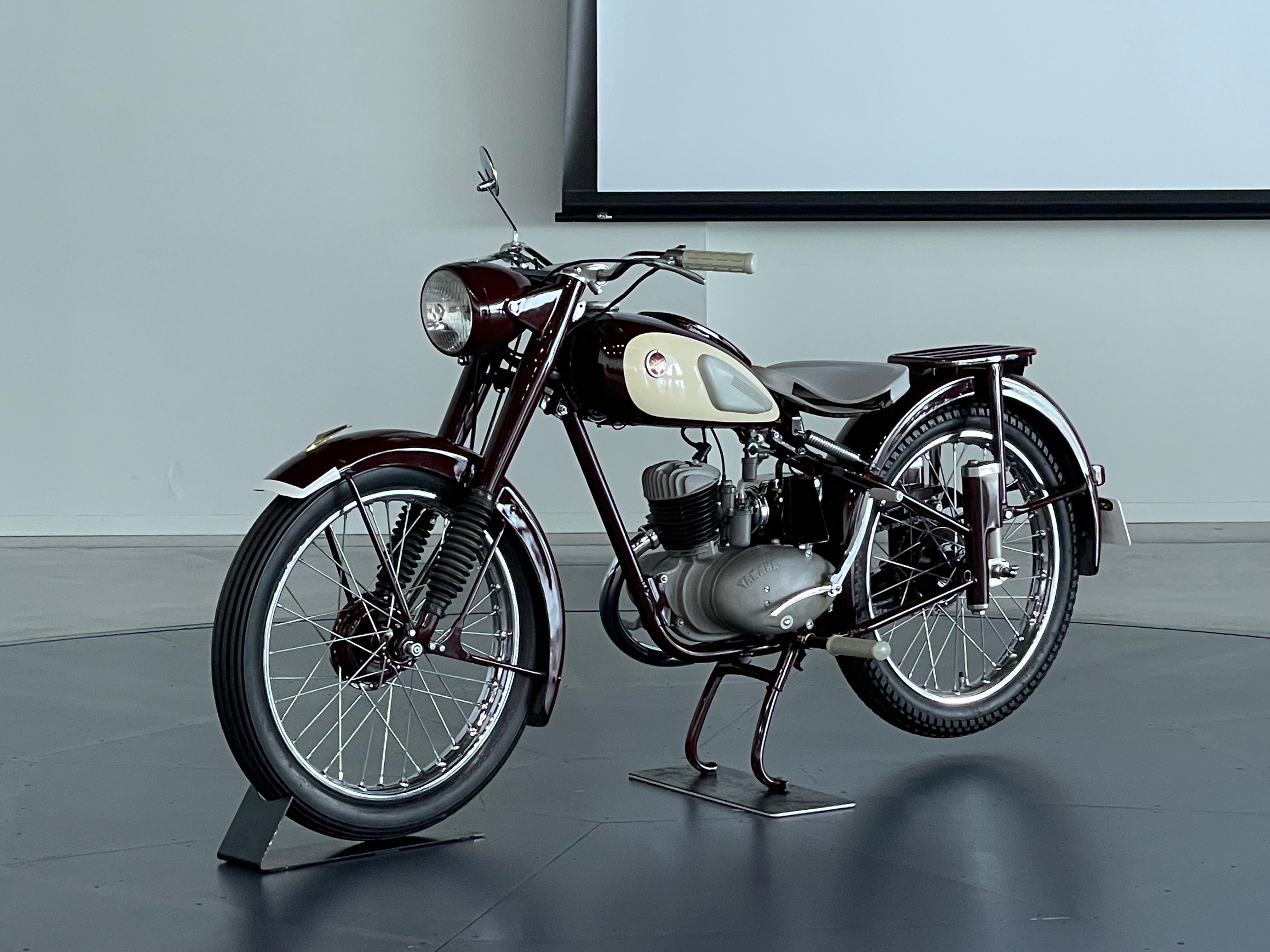 yamaha, Yamaha YA-1, Motor pertama Yamaha, Museum Yamaha, 70 tahun Yamaha, Bertemu Langsung Dengan Motor Pertama Yamaha di Jepang, Seperti Ini Detailnya