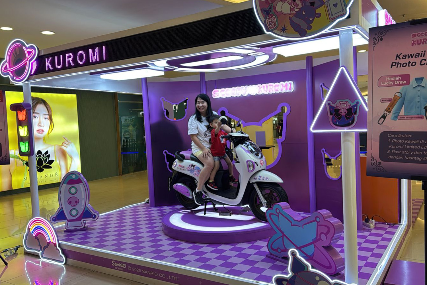 honda scoopy, scoopy, Scoopy X Justin Bieber, scoopy kuromi, Scoopy Kuromi Limited Edition Langsung Jadi Incaran di Jakarta