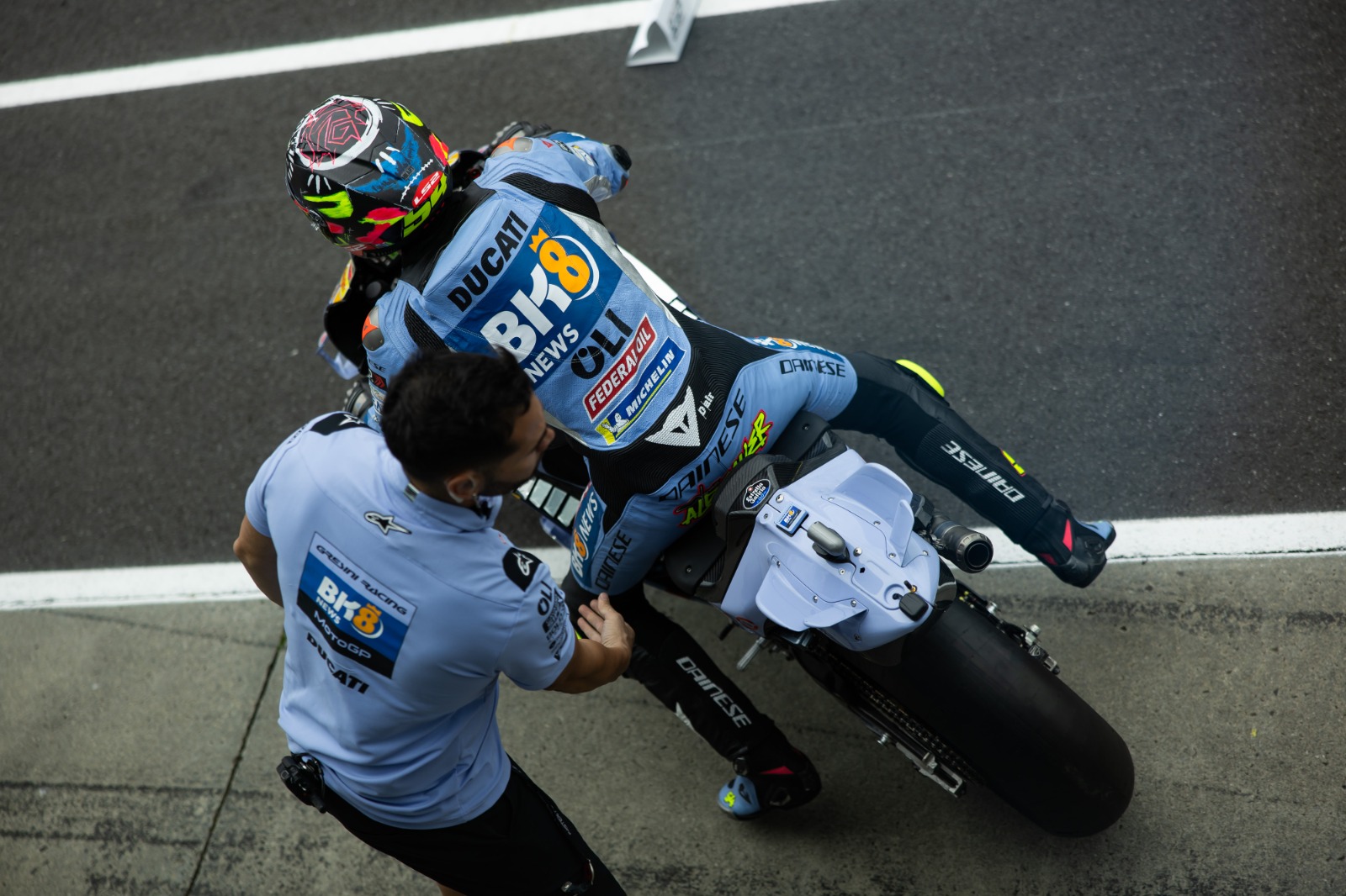 gresini racing, federal oil, MotoGP Australia, alex marquez, motogp malaysia, fermin aldeguer, Alex Marquez Kokoh di Peringkat 2 Klasemen, Federal Oil Optimis Bisa Kunci Posisi di Malaysia