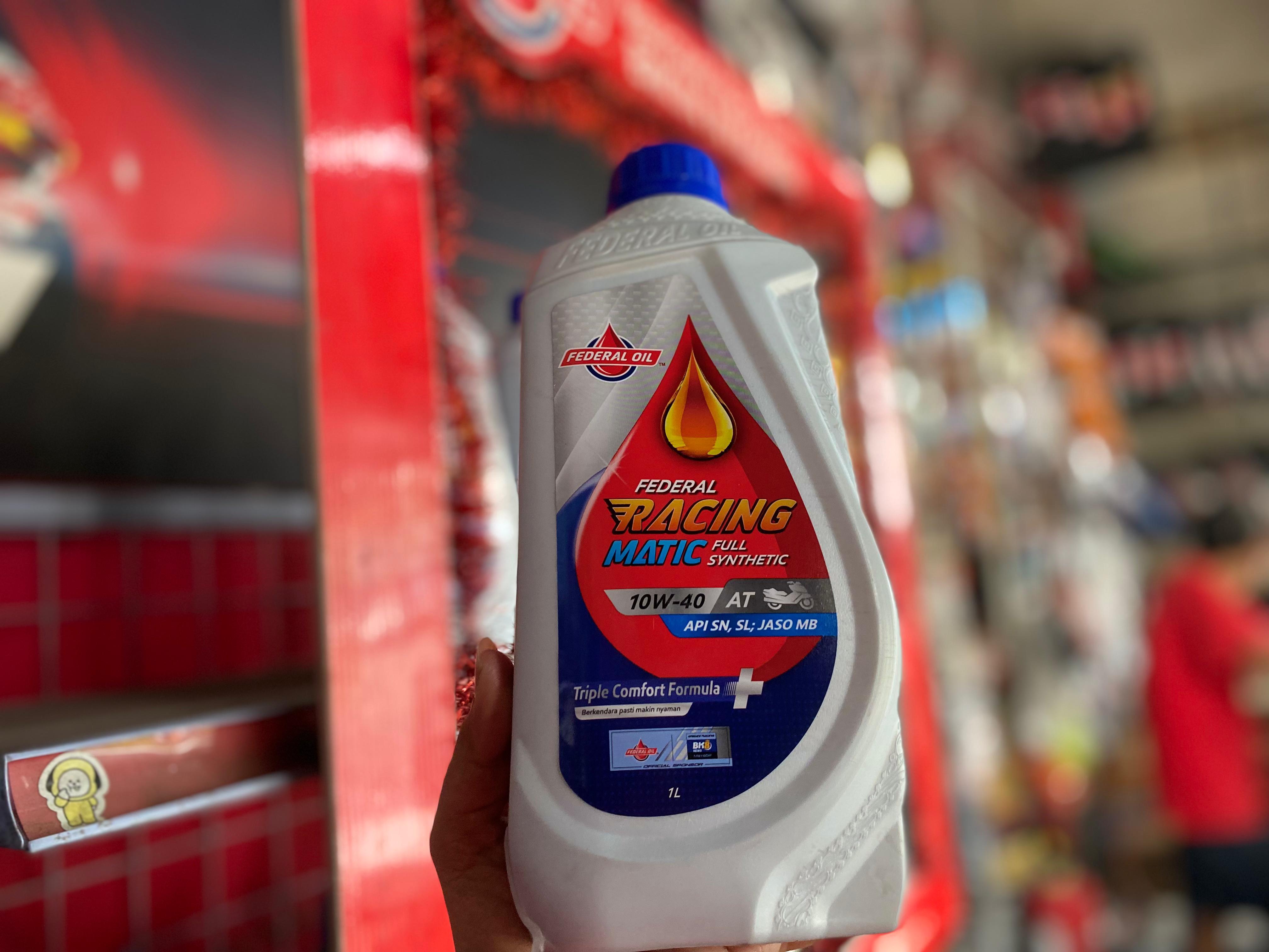 federal oil, PT ExxonMobil Lubricants Indonesia, Federal Racing Matic, PT EMLI, Sertifikasi API SN, Federal Racing Matic Full Synthetic Diluncurkan, Sertifikasi API SN, Ini Kelebihannya