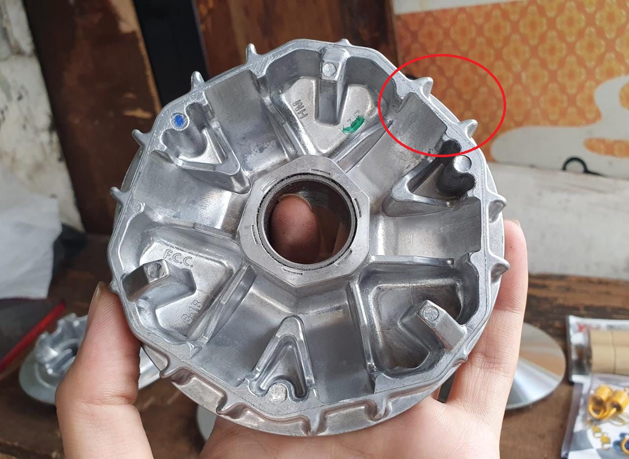 motor matic, Rumah roller, efek samping papas sirip rumah roller, dampak papas sirip rumah roller, sirip rumah roller, Ini Efek Samping Papas Sirip Rumah Roller Buat Motor Matic Harian