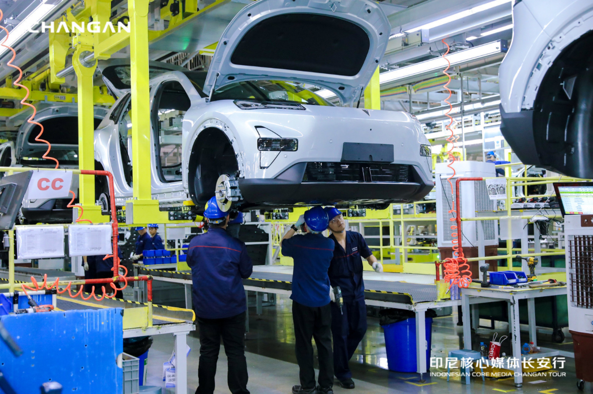 Melihat Pabrik Pintar Changan, Integrasi AI Buat Bikin Mobil