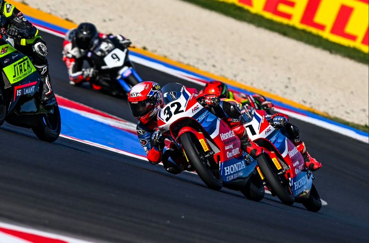 Masih Adaptasi Sirkuit, Pembalap Astra Honda Optimis Hadapi JuniorGP Barcelona Akhir Pekan Ini