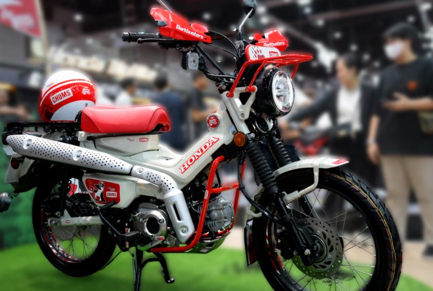 Cocok Disebut Bebek Trail Kalcer, Ini Tampilan Kece Honda CT125 CHUMS Limited Edition
