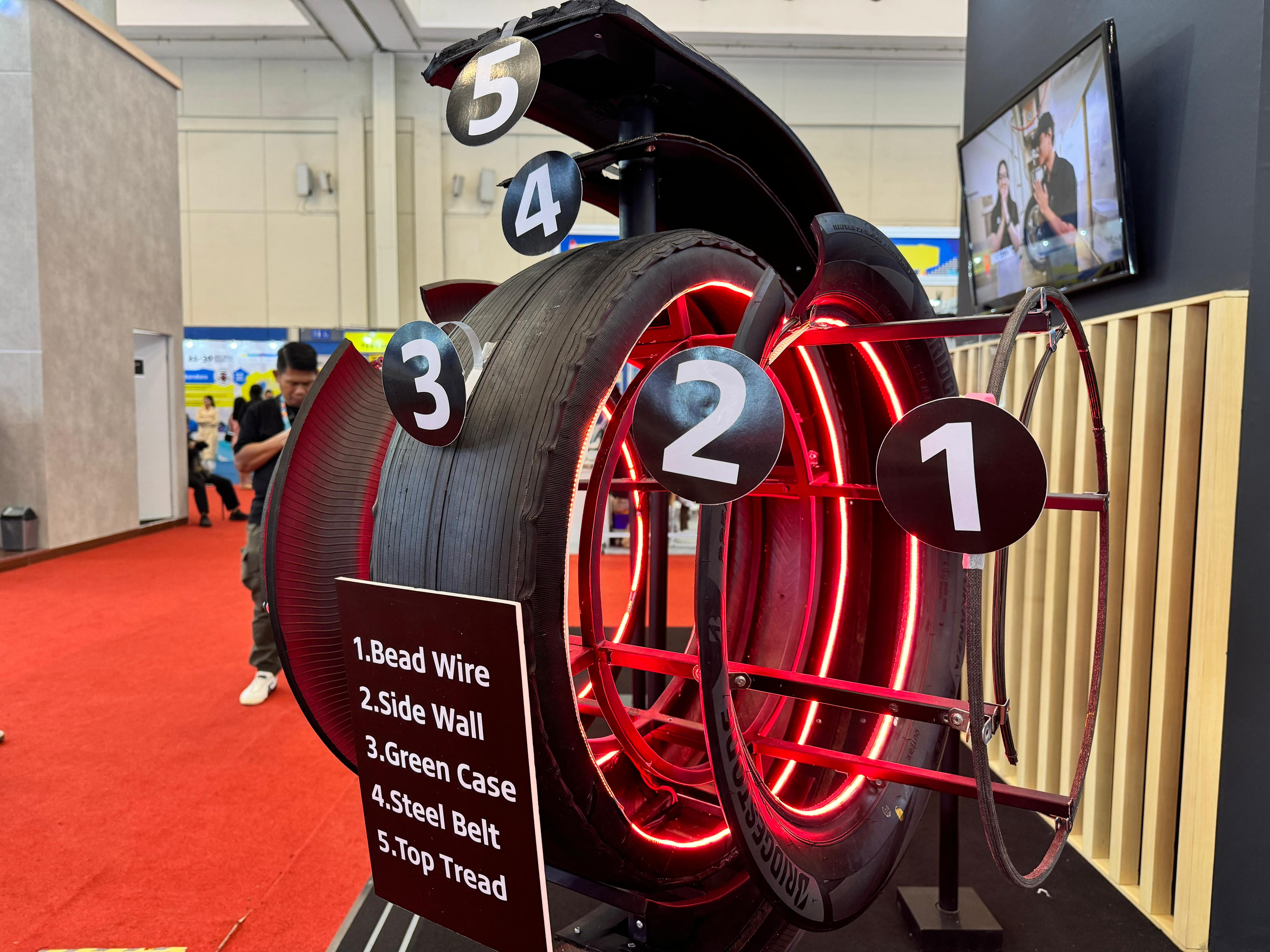 Ilmu Gratis Dari Bridgestone di GJAW 2025, Pengunjung Diajak Mengenal Anatomi Ban Lebih Jauh