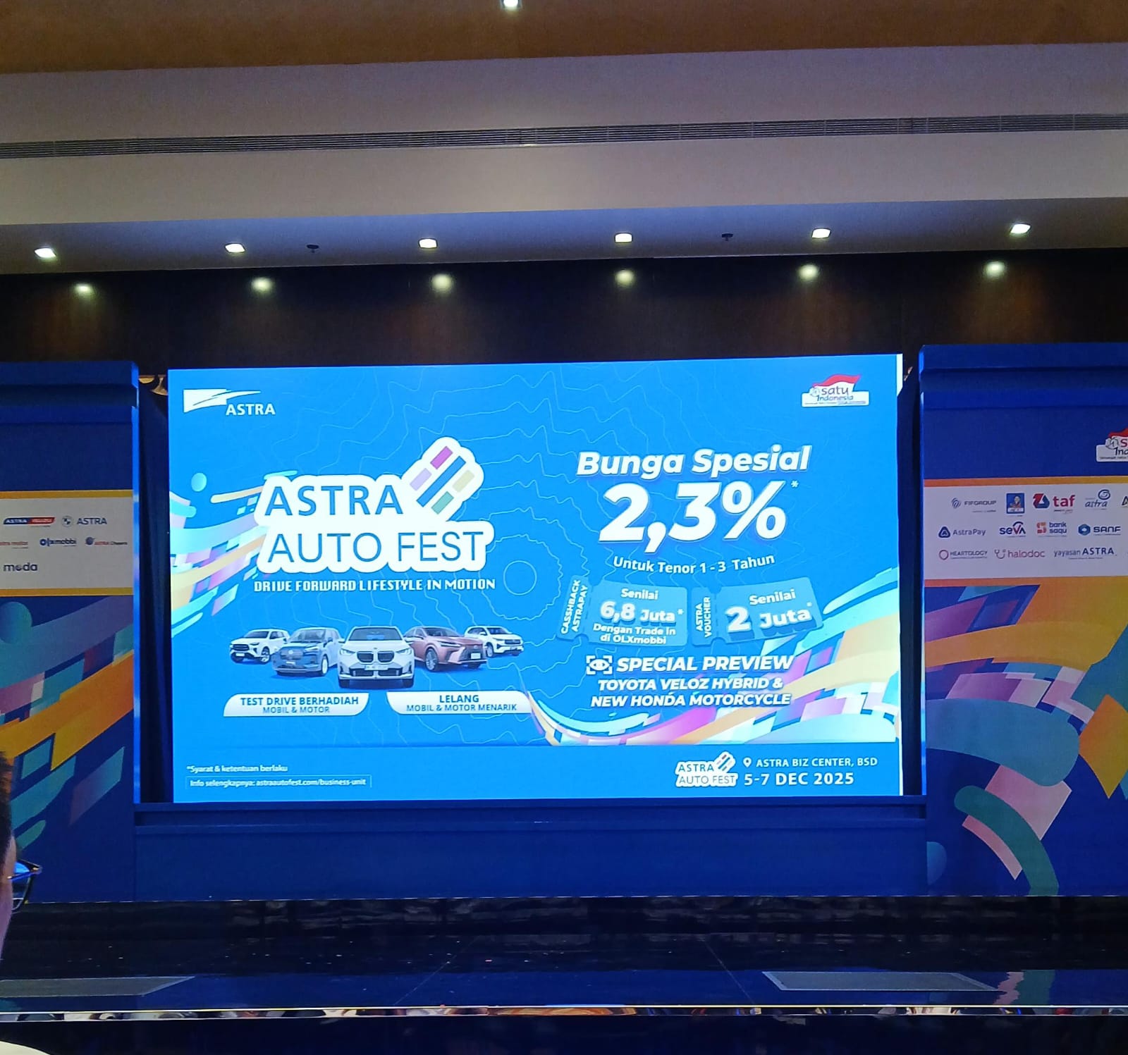 Tawaran Menarik Full Promo di Ajang Astra Auto Fest 5-7 Desember