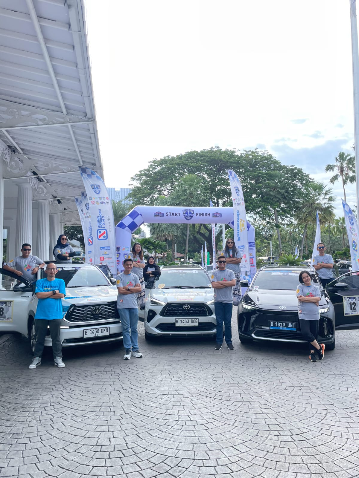 Andalkan Mobil Listrik dan Hybrid Toyota, Protect SSRT Borong Piala di City Rally Final Round 2025