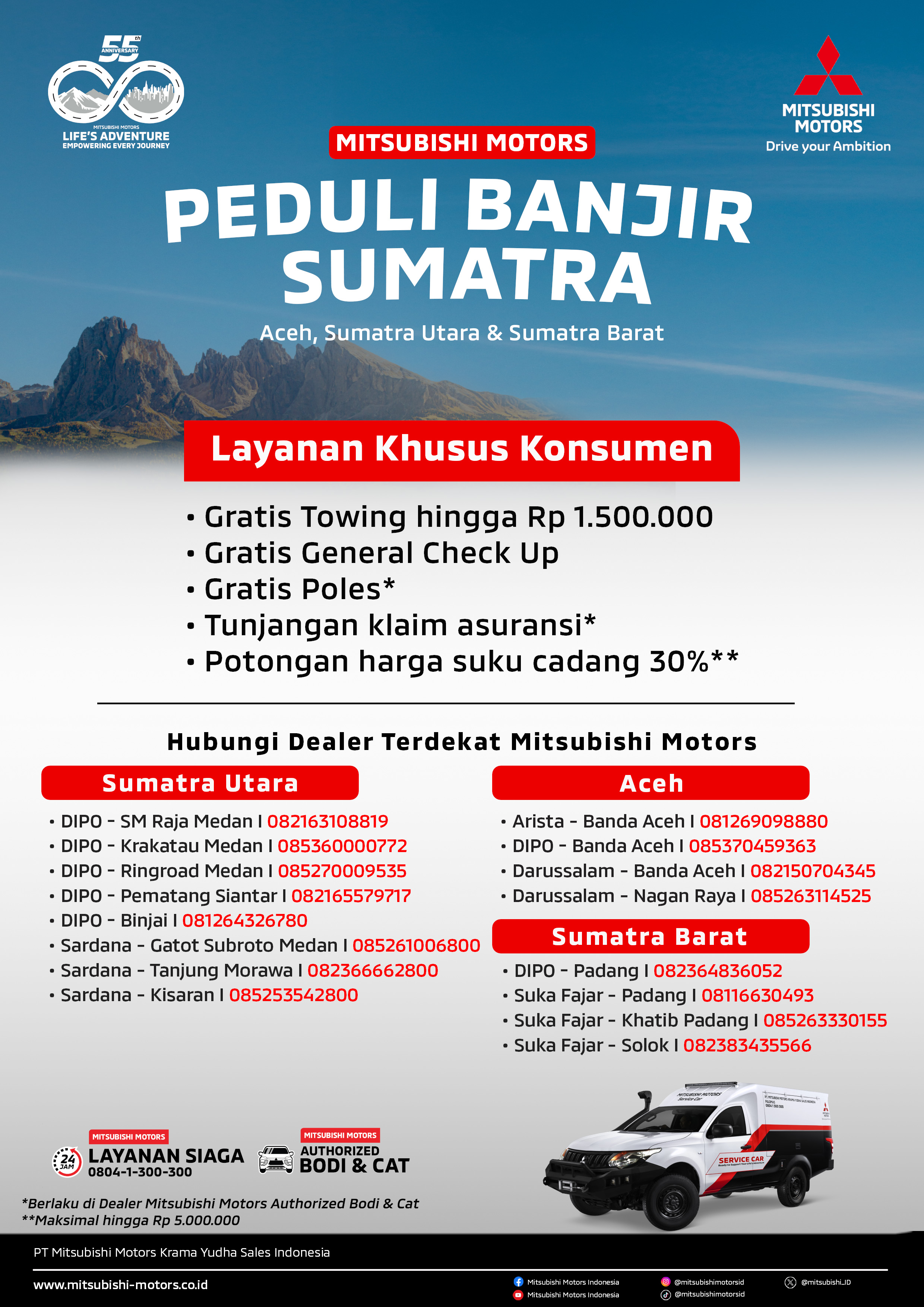 MMKSI Hadirkan Aksi Nyata Untuk Masyarakat Terdampak Banjir Bandang di Sumatra