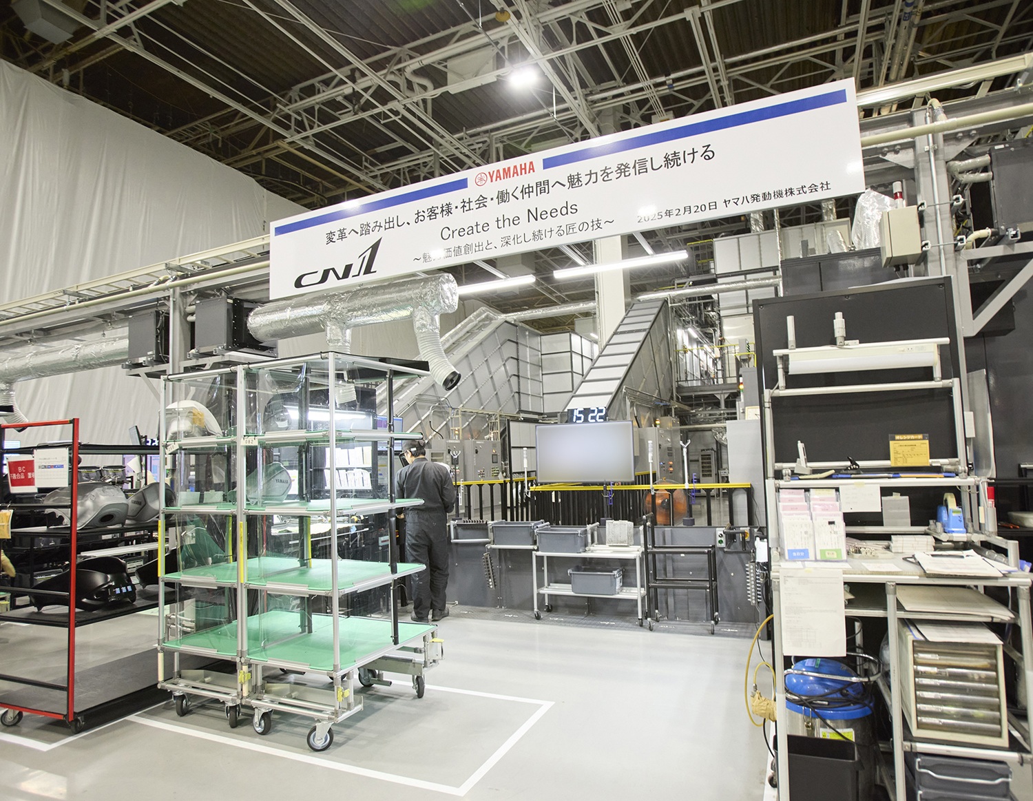 Begini Pengecatan Moge Yamaha di Jepang, Lihat Langsung di Pabriknya