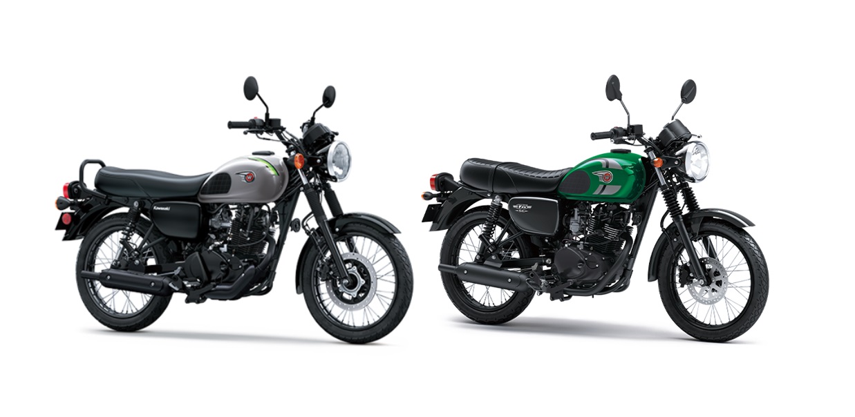 Harga Kawasaki W175 2026, Sekarang Pakai Injeksi dan Pelek Racing Ini, Ini Pilihan Warnanya