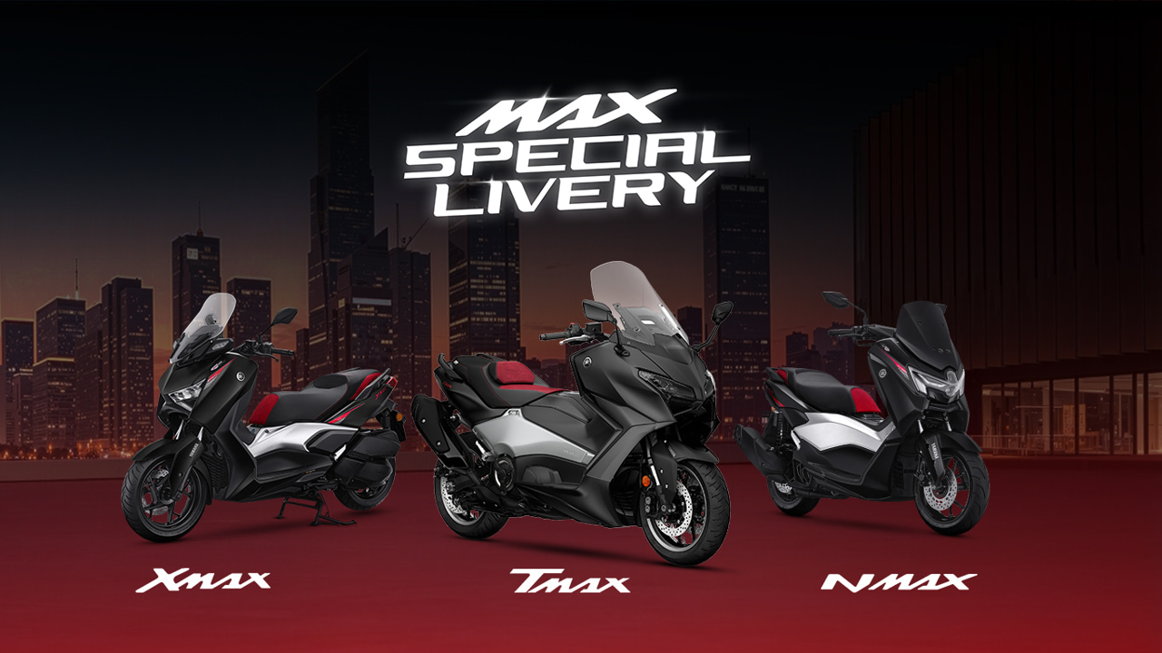 Yamaha NMAX, XMAX dan TMAX Edisi Livery 25th Anniversary Meluncur, Harga Jual Segini
