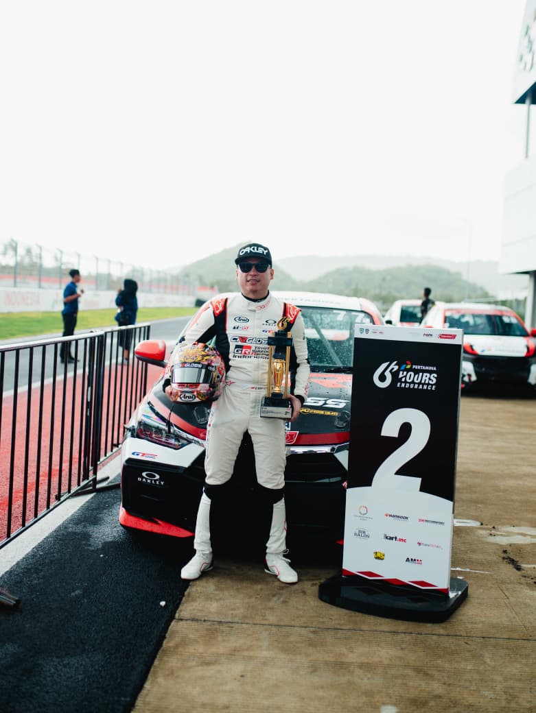 Eric Saputra Raih Podium di Pertamina 6 Hours Endurance Mandalika Bersama Cargloss Racing Team