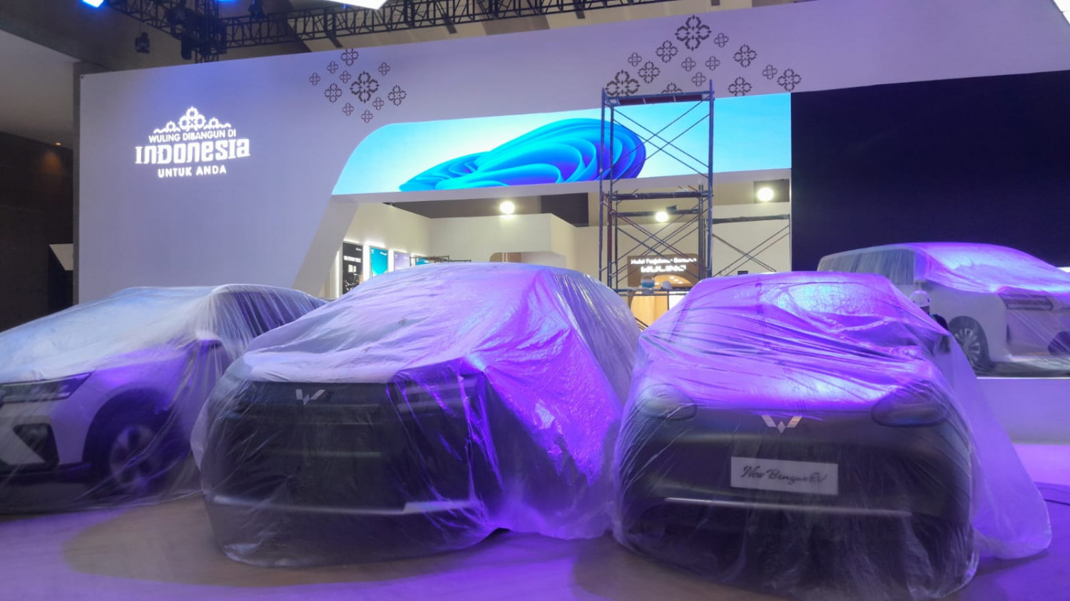 IIMS 2026 Dalam Mode Persiapan, Mobil-mobil Ditutup Kain Hingga Rahasia Tidak Boleh Difoto