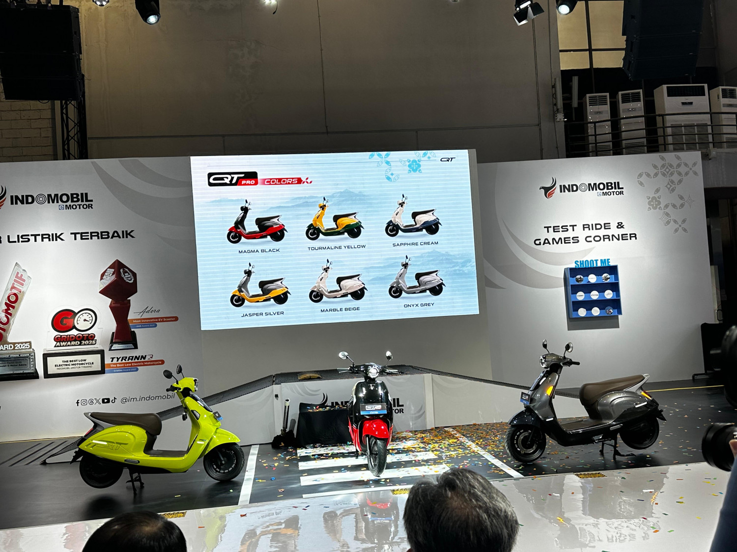 Indomobil eMotor Hadirkan Motor Listrik QT dan QT Pro, Harga Cuma Rp 15 Jutaan