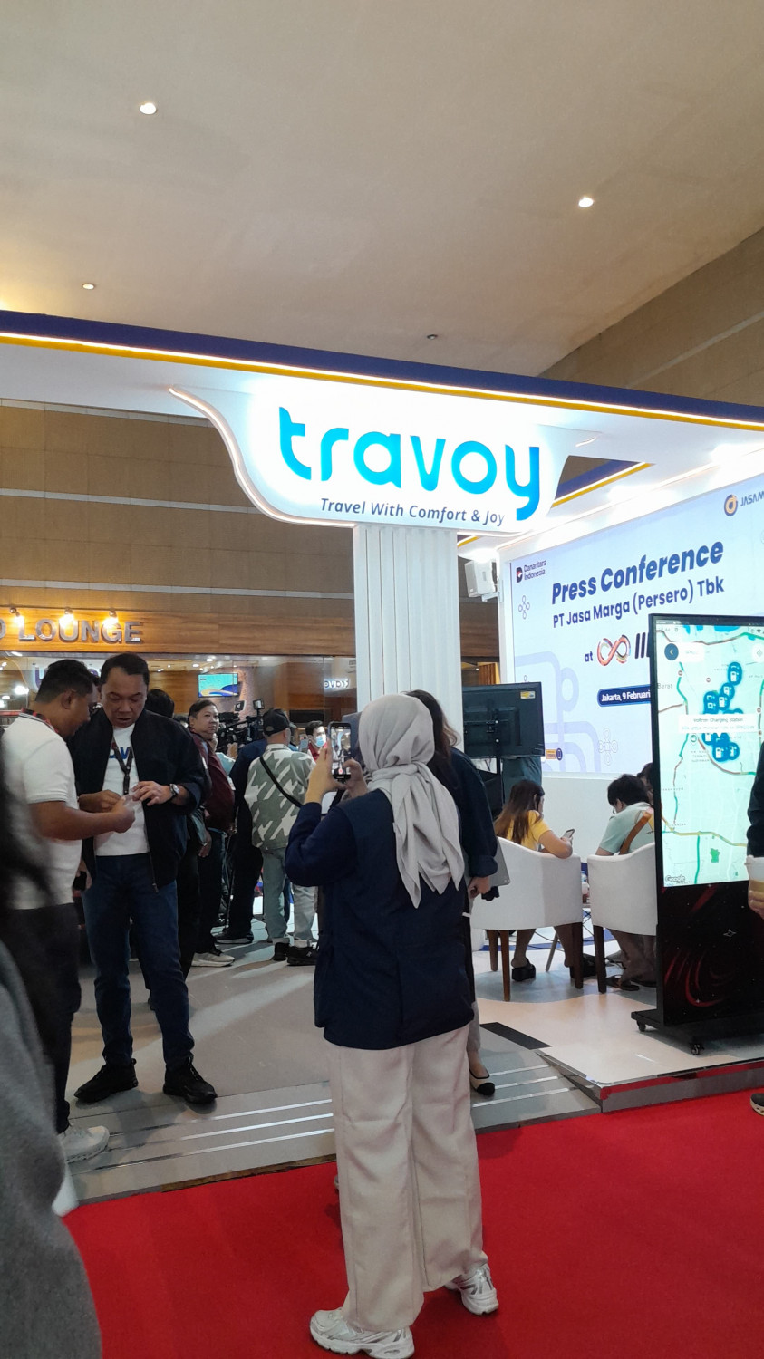 Jasa Marga Unjuk Gigi di IIMS 2026, Travoy Tawarkan Jalan Tol Serba Digital