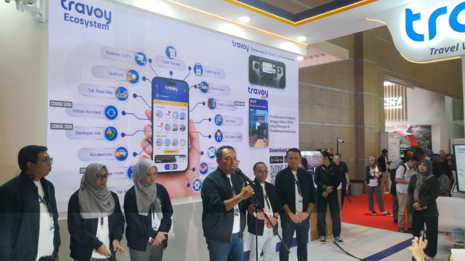 Jasa Marga Unjuk Gigi di IIMS 2026, Travoy Tawarkan Jalan Tol Serba Digital