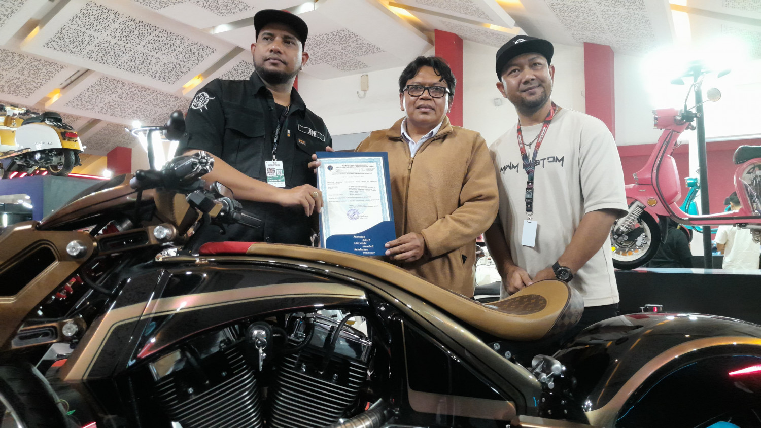 Bengkel Kustom Mulai Masuk Jalur Resmi, Ditjen Hubdat Sosialisasi Sertifikasi di IIMS 2026