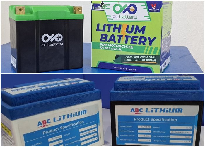 Pakai Teknologi Baterai Mobil Listrik,  Ini 3 Kelebihan Aki Motor Lithium