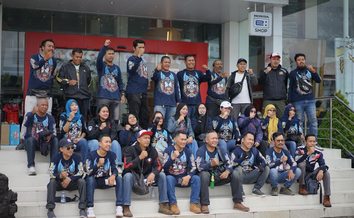 Seru! Ratusan Bikers Honda PCX Tumpah Ruah Padati Anniversary ke-12 HPCI Yogyakarta