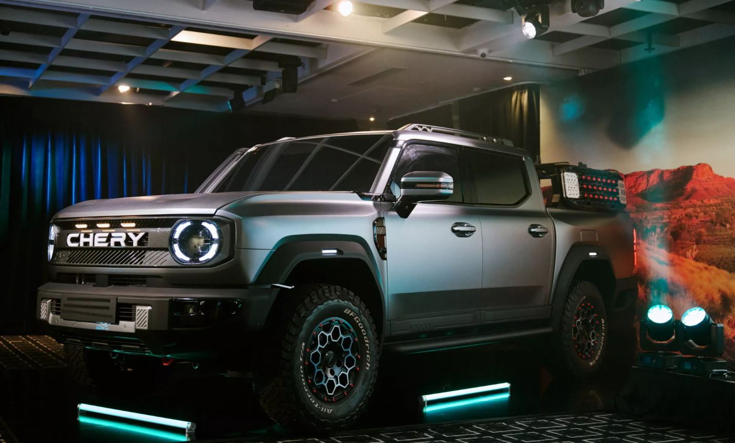 Siap Tantang Ford Ranger, Cherry Perkenalkan Konsep Double Cabin Garang Mirip Bronco