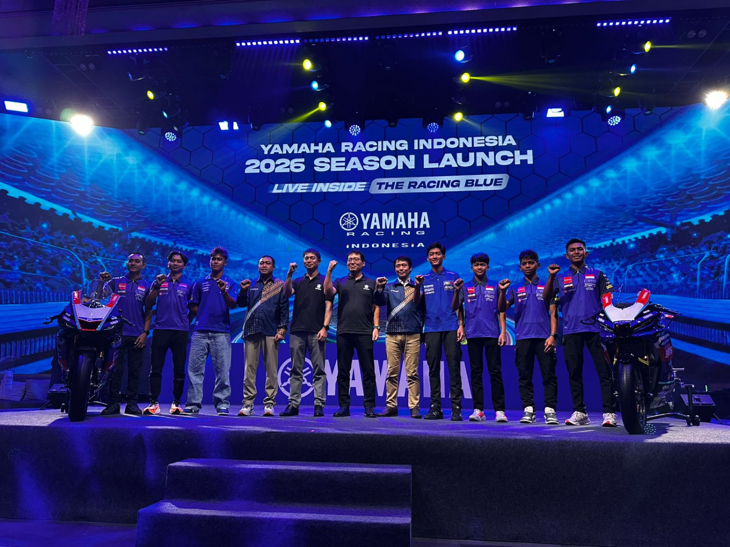 Yamaha Racing Indonesia Umumkan Tujuh Pembalap Yang Siap Harumkan Indonesia
