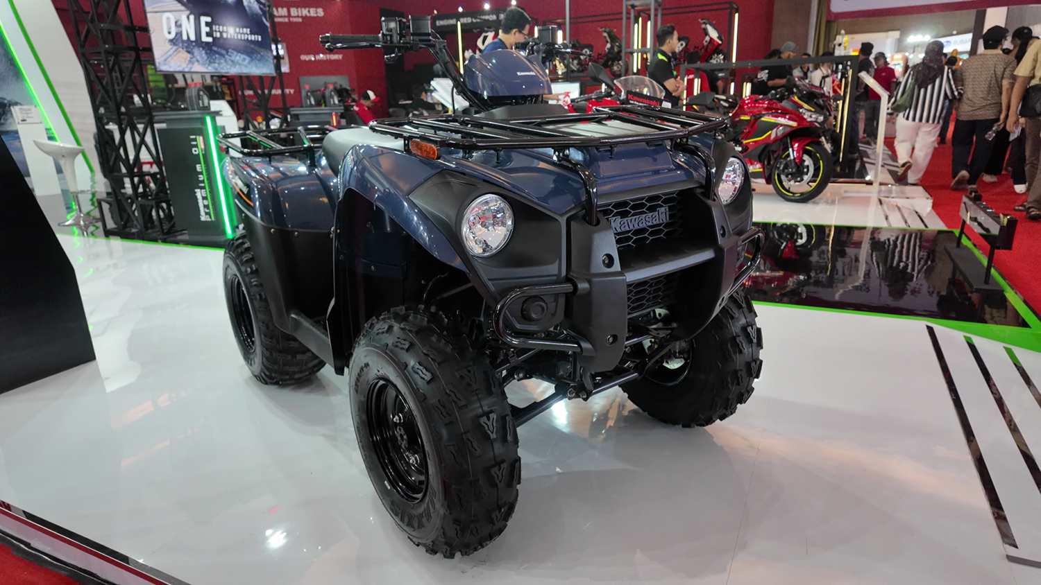 Kecil-kecil Bukan Mainan, Kawasaki Brute Force 300 Cocok Untuk Sultan