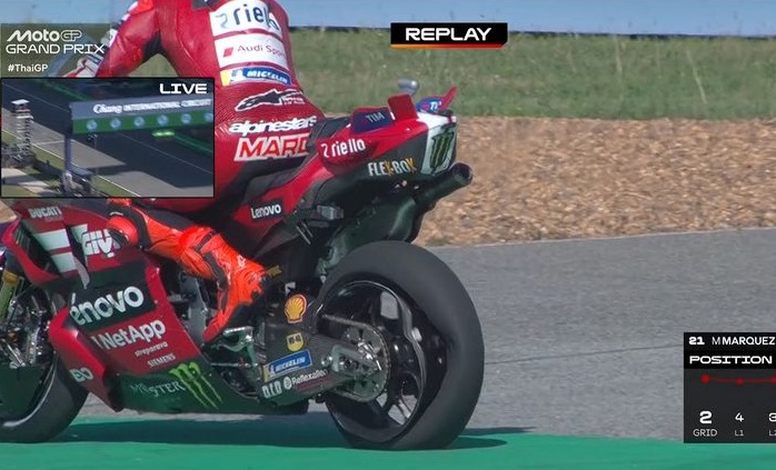 Apes! Ban Belakang Pecah Paksa Marc Marquez Keluar dari Persaingan Podium MotoGP 2026