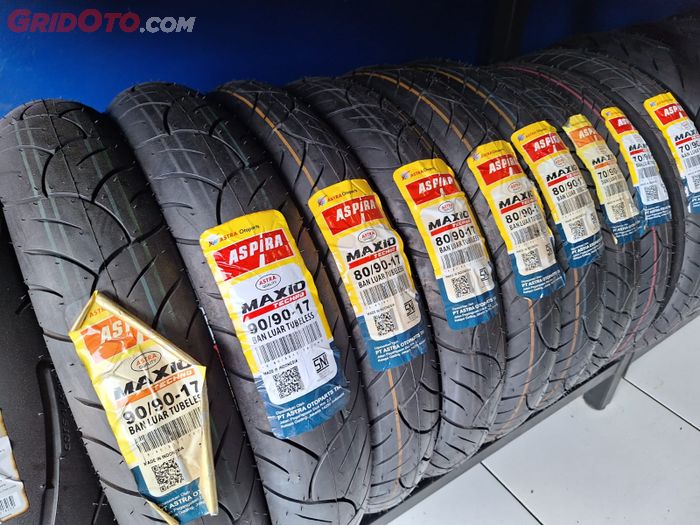 Aspira Jual Ban Motor Matic Rp 100 Ribuan, Ini Daftar Ukurannya 