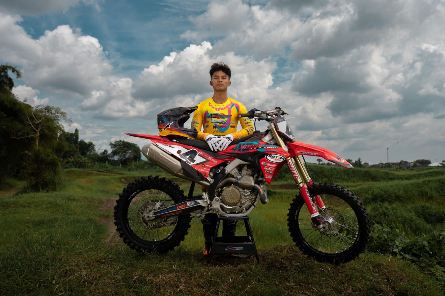 Pembalap Cidera, Ducati MX Team Indonesia Tunjuk Mohammad Zidane di FMSCT Thailand Motocross 2026