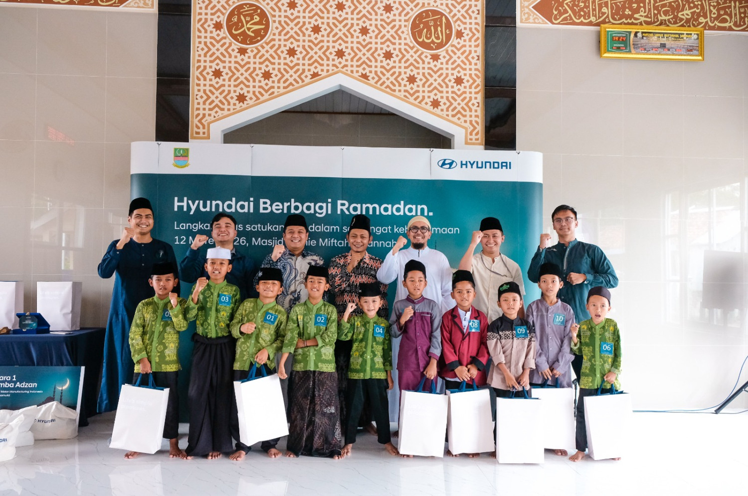 Hyundai Gelar Kegiatan Berbagi Ramadhan di Bekasi, Ada Lomba Adzan hingga Pembagian Sembako