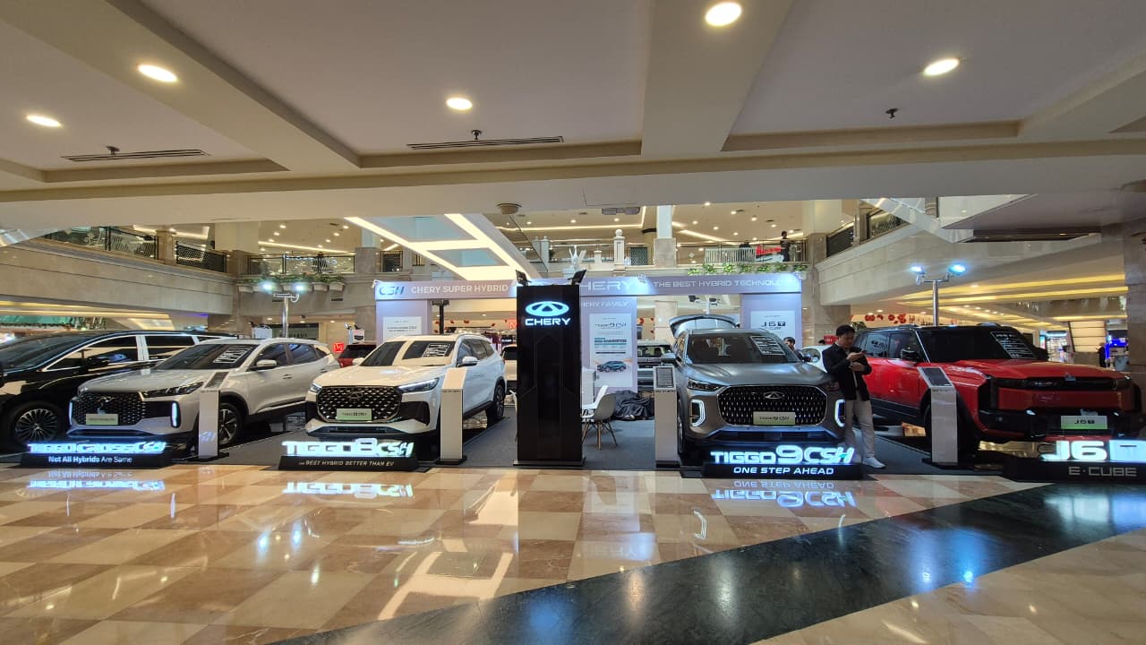 Pameran Chery di Mall Jakarta, Pengunjung Bisa Test Drive dan Dapat Promo Menarik
