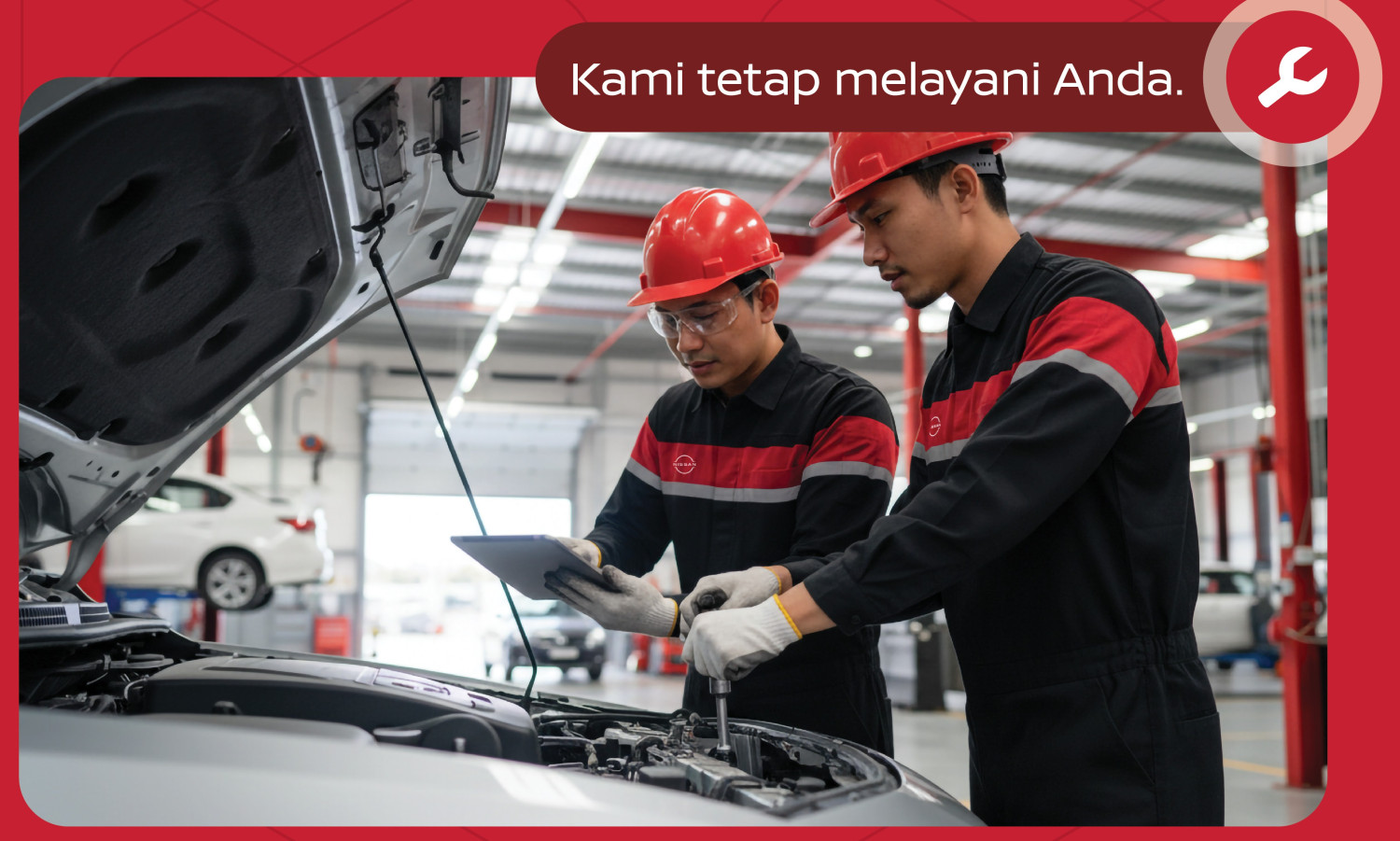 Nissan Siapkan 16 Bengkel Siaga Selama Mudik Lebaran Tahun Ini