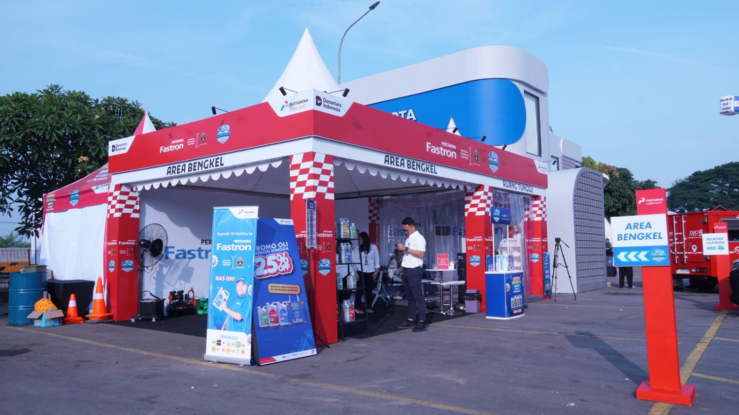 Pertamina Lubricant Hadirkan 10 Titik Selasar Fastron Selama Musim Mudik Lebaran