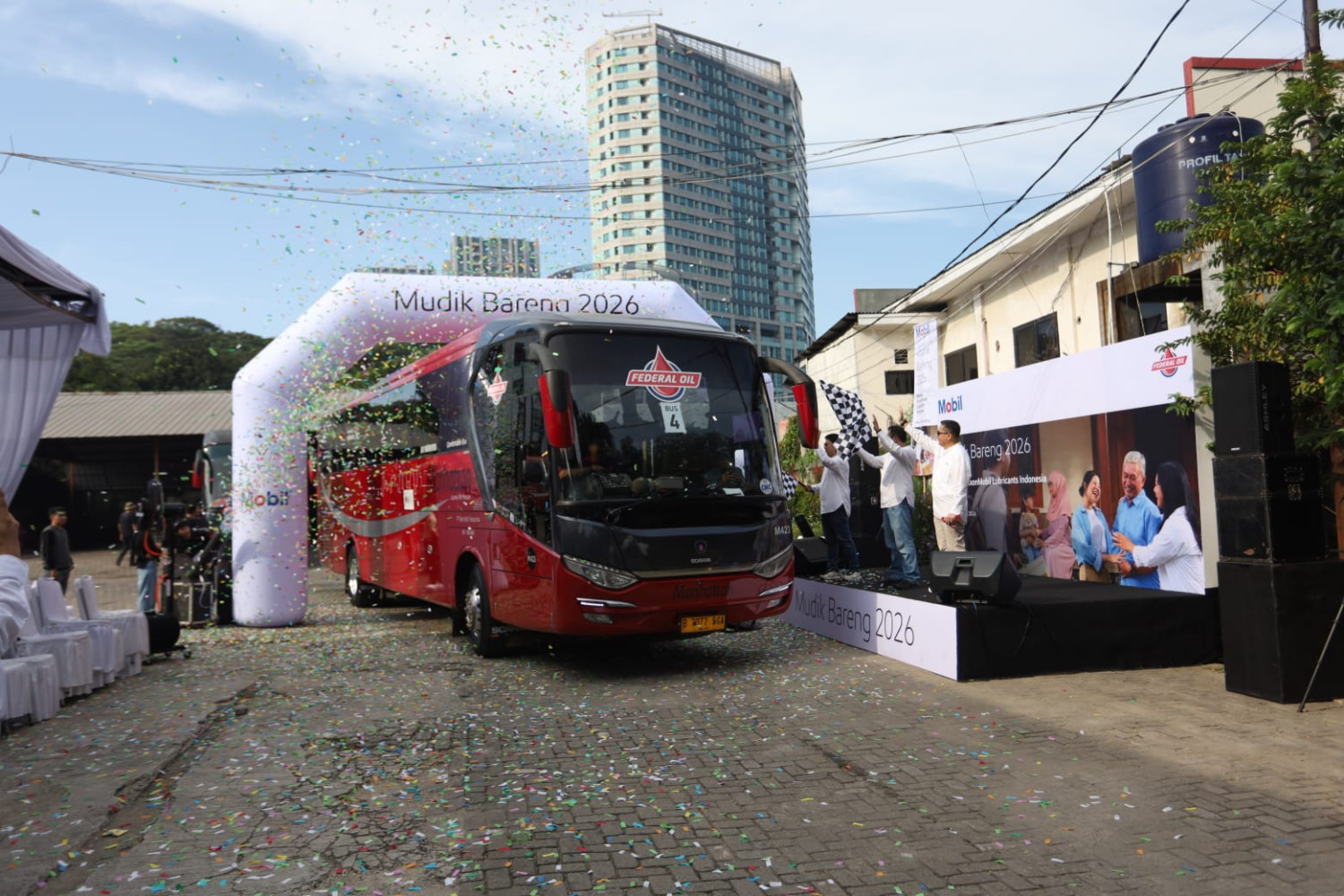 Federal Oil Berangkatkan Ratusan Mekanik dan Siapkan Posko Mudik di Jalur Pantura