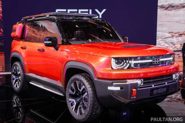 Geely Galaxy Cruiser headed to production – proper rugged REEV SUV, on sale in China end-2026