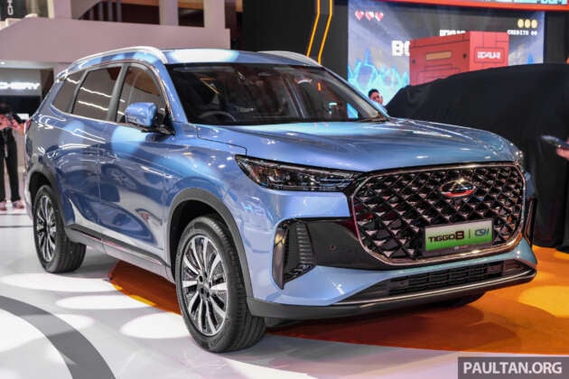 Chery Tiggo 8 PHEV launched in Malaysia: 1.5T hybrid, 1,200 km total range, 90 km EV range, RM159,800