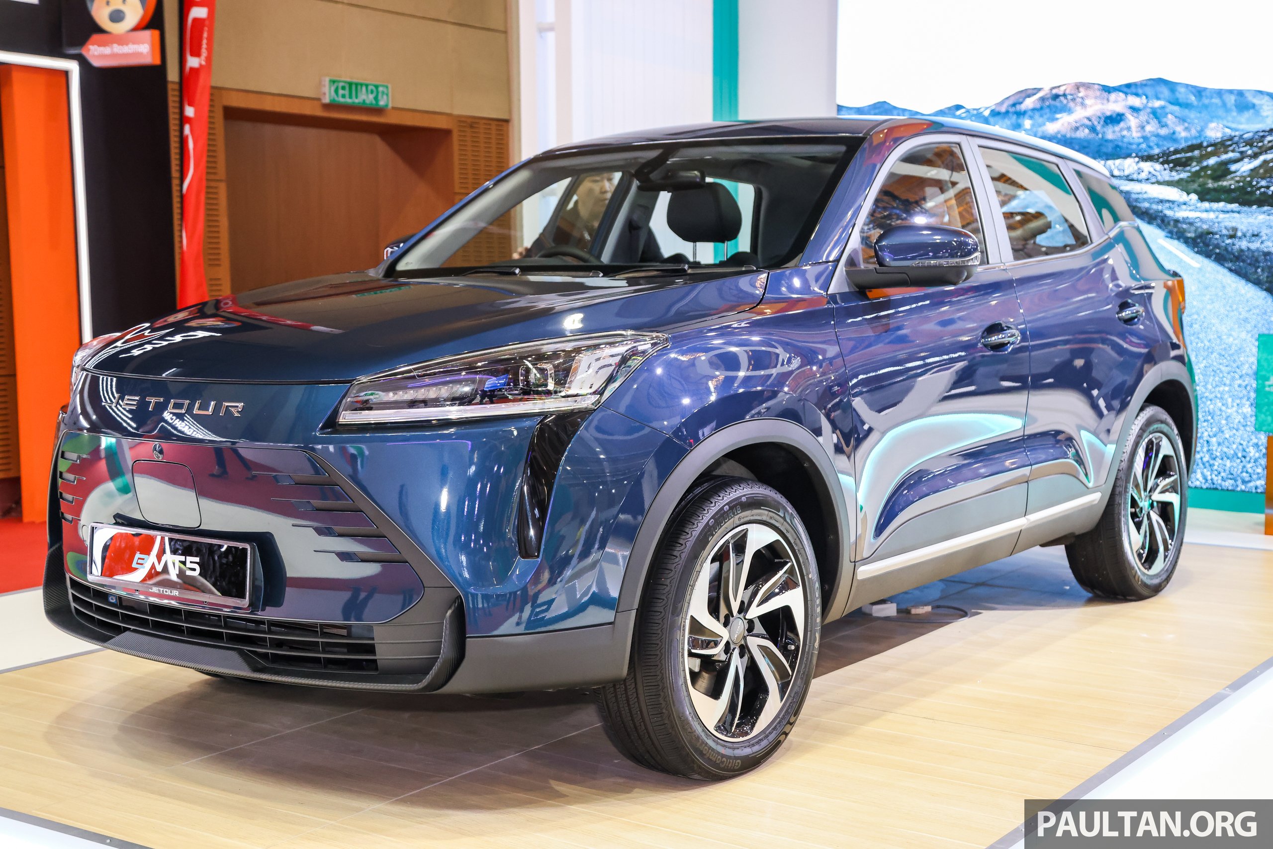 Jetour eVT5 debuts in Malaysia – it’s a Chery Tiggo Cross EV, 163 PS/280 Nm, 53.6 kWh LFP, 356 km NEDC