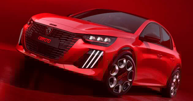 Peugeot e-208 GTi unveiled – hot hatch turns EV with 280 hp/345 Nm, 0-100 km/h 5.7 s; 350 km range WLTP