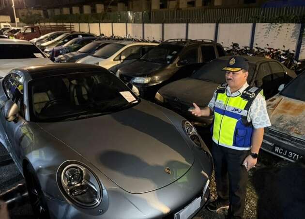 Nearly 2,700 luxury vehicle owners caught by JPJ for not having valid road tax – Porsche owners top the list