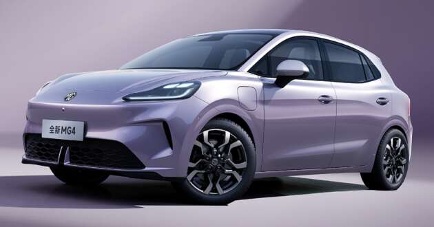2025 MG4 gets rounded styling under pressure to improve China sales; semi-solid-state battery in Sept