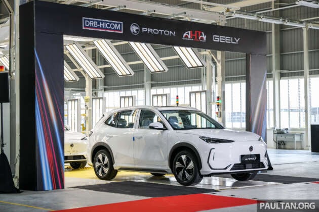 Proton’s dedicated EV plant in Tg Malim launched – CKD eMas 7 kicks off production, eMas 5 next up