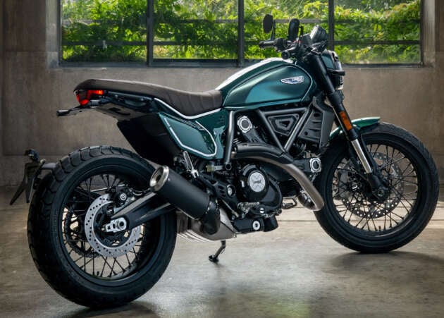 New Emerald Green livery for 2026 Ducati Scrambler