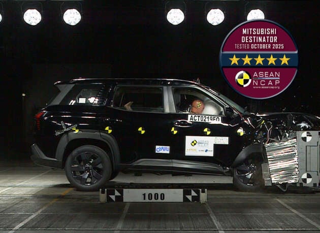 Mitsubishi Destinator gets 5-star ASEAN NCAP rating