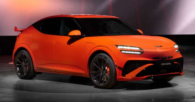 Genesis GV60 Magma – brand’s first production high-performance model; 650 hp/770 Nm, 0-200 km/h 10.9 s