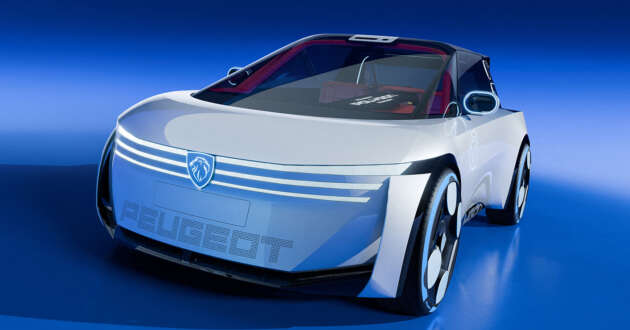 Peugeot Polygon concept shown with Hypersquare steering wheel, steer-by-wire; to feature on next 208?